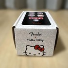 Fender X Hello Kitty Fuzz Pedal Black Compact Guitar Effector Limited