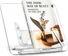 Acrylic Book Stand For Reading  Portable Book Holder For Desk  Angle Adjustab   