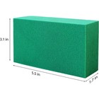 Floral Foam Blocks Pack Of 3 For Fresh And Artificial Flower Arrangements Wet