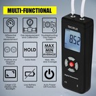 Manometer Air Pressure Meter Dual-port Hvac Manometer Gas Pressure Tester  12   