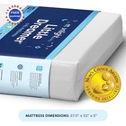 Crib Mattress Dual Sided Baby Toddler 5 Foam Standard Size Waterproof Moonlight