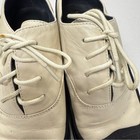 Vintage 90s Staccato Black Leather Cream Oxford Shoes Womens 5 Preppy Classic