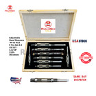 New Adjustable Hand Reamers  Set 9 Pcs A- I H4- H12 15 32  To 1 3 16  Hss Usa
