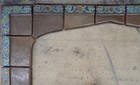 S   S Vintage 17 Tile Fireplace Surround California Arts   Crafts brown