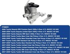 2x For 2007-09 Toyota Tundra 4 7l Secondary Air Injection Check Valve 2571050031