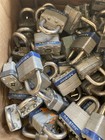 Vintage Master Lock Padlock No 1 Lot 40 W  Keys
