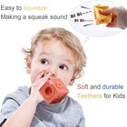 Baby Blocks Soft Building Blocks Baby Toys Teethers Toy Educational Squeeze P   