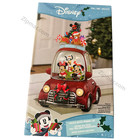 Disney Holiday Water Spinning Car Mickey Minnie Donald Goofy Christmas Decor New