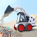 Rc Skid Steer Loader 1 14 11 Channel Remote Control Bulldozer Crawler With 
