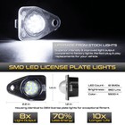 For Ford Expedition Freestar Taurus Navigator  full Led license Plate Light Pair