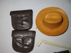 Marx  Johnny  Jane West Accessories Lot    gc1 