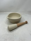 Milton Brook Unglazed Mortar And Pestle  6-1 2-inch Diameter