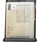 Vogue Vintage Sewing Pattern  2665 Uncut Size 12 Jacket Vest Pants Shorts Skirt 