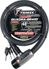 Trimax Multi-use Cable Lock - 48in  Motorcycle Atv utv Street Bike Dirt Bike Pwc