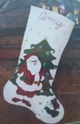 Christmas Eve Plush Felt Stitchery Stocking Kit  32792 Bucilla Gallery Stitches