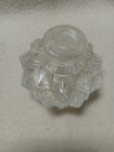 Antique Sea Horse Crystal Perfume Bottle Ornate Glass Stopper 6 