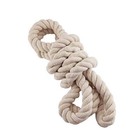 10ft Natural Twisted Cotton Rope Strong Triplestrand Rope For Sports Crafts Indo