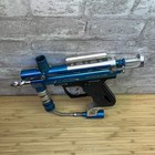 Icon Z Blue   Silver Paintball Gun