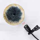 2 Pack Lavalier Wind Muff 0 4  Lapel Mic Windscreen Furry Wind Noise Filter