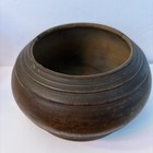 Antique Hand Turned Handmade Wooden Bowl
