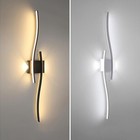 24 32  Hardwired Modern Led Wall Light Sconce Lighting Fixtures 3000k-6500k Lamp