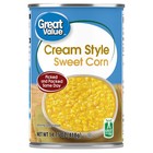  8 Pack  Great Value 14 75 Oz Aluminum Can Canned Cream Style Sweet Corn new   