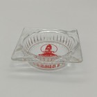 Vintage Grain Belt Beer Glass 4  X 4  Advertising Cigarette Ashtray No Chips