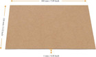 200 Packs 5 X 7 Inches Chipboard Sheets  0 04 Inch 1mm  Thick Brown Kraft Cardst