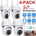 New 4-pack Wireless 5g Wifi Security Camera System Smart Outdoor Night Vision