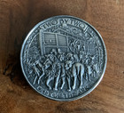 Noahs Ark  Antiqued Silver Coin - 1 Oz  999 Fine Silver Coin In Airtite Capsule
