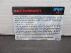 Dale Earnhardt Sr  Autographed 1993 Action Pack Race Card  171