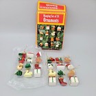 Giftco Hanging Set Of 24 Ornaments Miniature Dollhouse Christmas Doll House