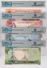 Bahrain Set 4  1 2 1 5 10 Dinars 2016-2018 P30 -p33 Superb Gem Unc Pmg 66 67 Epq