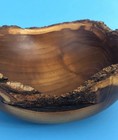 1994 Tom Mumper Mulberry Live Edge Hand-turned Bowl Signed  Dated   691
