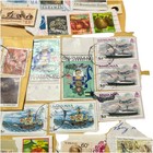 Worldwide Used Stamp Collection Australia Bahamas Jamaica Canada Birds Ships