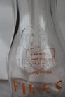 Vintage Fikes Dairy Farm  jersey Better Milk  Pint Bottle