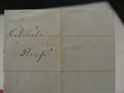 Vintage Paper From Dr  Parsons Estate  1855 Receipt