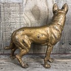 Vintage Antique Hubley  Cast Iron German Shepherd Dog Door Stop