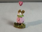 Wee Forest Folk Retired Miniature Figurine M-695a Valentine Cutie  wp  2023