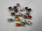 Bobbins  20  Pre-owned Vintage Metal Singer Class 15  10 Hole   2518 With Thread