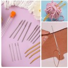 11pcs Large Eye Sewing Needles Kit  Stainless Steel Large-eye Blunt Needles