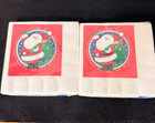 Vintage Hallmark Christmas Santa Napkins Lot Of 2 Sealed 16 Count Usa Nos