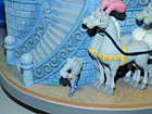 Disney Cinderella Double Snow Globe Music Box Damaged 