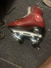 Rollerskates Riedel Size 6 Artistic Skates Men Size White Red Black Leather