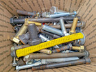 50 Lb Bulk Mixed Fastener Lot Grade 8 10 Nuts Bolts Washers Large New Old Stock
