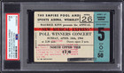 1964 Beatles   Rolling Stones Concert Ticket Wembley Arena London Psa Certified