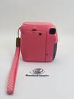 Fujifilm Instax Mini 9 Instant Camera - Pink Missing Battery Door Untested