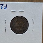 1898 Indian Head Penny Cent Coin Antique 19th Century Us Bronze Penny In Holder