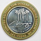  10 Casino Gaming Token Las Vegas Limited  999 Silver The Mirage Danny Gans