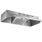 30 Inch Under Cabinet Range Hood 400 Cfm Ducted Ductless Convertible Stainless